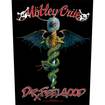 BACK PATCH/Metal Rock/MOTLEY CRUE / Dr.Feelgood album cover (BP)