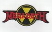 SMALL PATCH/Thrash/MEGADETH / Nuclear Logo SHAPED (SP)