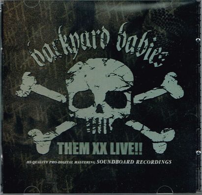 BACKYARD BABIES - THEM XX LIVEIIi2CDR)