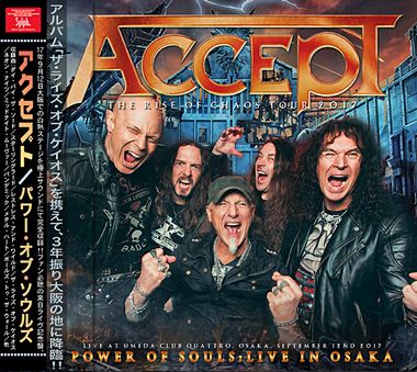 ACCEPT - POWER OF SOULSFLIVE IN OSAKA(2CDR+1DVDR)