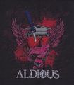 SMALL PATCH/Metal Rock/ALDIOUS / Knifed Heart (SP)