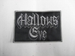SMALL PATCH/Metal Rock/HALLOWS EVE -白 (sp)