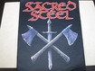 BACK PATCH/Metal Rock/SACRED STEEL / Iron Blessings (BP)