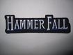 SMALL PATCH/Metal Rock/HAMMERFALL / Logo Shaped (SP)