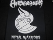 BACK PATCH/WITCHBURNER / Metal Warriors (BP)