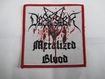 SMALL PATCH/Thrash/DESASTER / Metalized (SP)