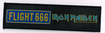 SMALL PATCH/Metal Rock/IRON MAIDEN / Flight 666 Logo  (SS)