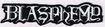 /BLASPHEMY / white logo (SP) SHAPED