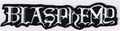 BLASPHEMY / white logo (SP) SHAPED []
