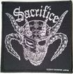 SMALL PATCH/Metal Rock/SACRIFICE (japan) / Crest of Black (sp)