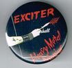 缶バッチ/EXCITER / Heavy metal maniac (小）