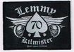 SMALL PATCH/Metal Rock/MOTORHEAD / Lemmy 70th (SP)