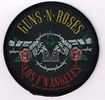 SMALL PATCH/Metal Rock/GUNS N’ROSES / Los F'N Angeles (SP)