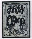 SMALL PATCH/Metal Rock/BLACK SABBATH / Band Tour1978 (SP)