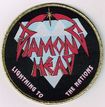 SMALL PATCH/Metal Rock/DIAMOND HEAD / Lightning to the Nations (sp)