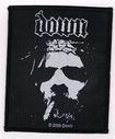 SMALL PATCH/Metal Rock/DOWN / Logo Face (SP)