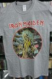 /IRON MAIDEN / Killers (T-SHIRT /GREY/ L)