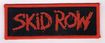 SMALL PATCH/Metal Rock/SKID ROW / Skid Row -Red border (SP)