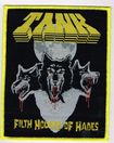 SMALL PATCH/Metal Rock/TANK / Filth Hounds of Hades (SP)