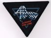 SMALL PATCH/Metal Rock/AIR RAID / Across the Line -Black border (SP)