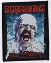 SMALL PATCH/Metal Rock/SCORPIONS / Blackout (SP)