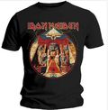 IRON MAIDEN / Powerslave circle vint T-SHIRT (M) []