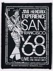 SMALL PATCH/Metal Rock/The Jimi Hendrix Experience (SP)