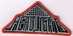 SMALL PATCH/Metal Rock/HEADLIGHT / logo Shaped (SP)