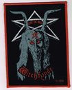 SMALL PATCH/Metal Rock/WITCHFYNDE / Give'em Hell RED Border (SP)