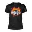 Tシャツ/HeavyMetal/W.A.S.P. / logo flame 　【特注商品】　wasp