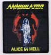 SMALL PATCH/Thrash/ANNIHILATOR / Alice in Hell (SP)