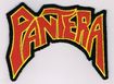 SMALL PATCH/Metal Rock/PANTERA / Old Logo SHAPED (SP)