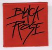 SMALL PATCH/Metal Rock/BLACK ROSE / logo (SP)