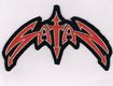 SMALL PATCH/Metal Rock/SATAN / logo SHAPED (SP)