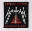 SMALL PATCH/Metal Rock/SATAN / Kiss of Death (SP)