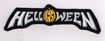 SMALL PATCH/Metal Rock/HELLOWEEN / logo SHAPED (SP)