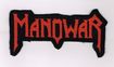SMALL PATCH/Metal Rock/MANOWAR / logo SHAPED (SP)