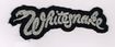 SMALL PATCH/Metal Rock/WHITESNAKE / logo SHAPED (SP)