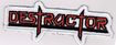/DESTRUCTOR / white logo SHAPED (SP)