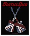 SMALL PATCH/Metal Rock/STATUS QUO / twin guitars (SP)
