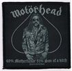 SMALL PATCH/Metal Rock/MOTORHEAD Lemmy / 49% Motherfucjer (SP)