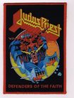 SMALL PATCH/Metal Rock/JUDAS PRIEST / Deffenders of the Faith RED border (SP)