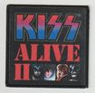 SMALL PATCH/Metal Rock/KISS / Alive 2 (SP)