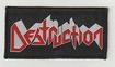 SMALL PATCH/Thrash/DESTRUCTION / Logo (SP)