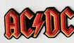 SMALL PATCH/Metal Rock/AC/DC / Logo Shaped Embroided (SP)