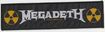 SMALL PATCH/Thrash/MEGADETH / Logo (SS)