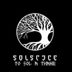 /SOLSTICE / To Sol A Thane MLP （white/ black splatter　Vinyl）