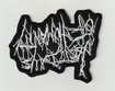 SMALL PATCH/Black Death/LAST DAYS OF HUMANITY / Logo SHAPED (SP)