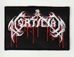 SMALL PATCH/Black Death/MORTICIAN / Logo Bloody (SP)