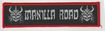 SMALL PATCH/Metal Rock/MANILLA ROAD / Cyrstal Logic skull (SP)